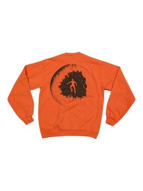 KID CUDI 2022 NASA To The Moon Official Concert Crewneck Sweatshirt Sz M Unisex